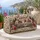 Vintage Floral Camper Trailer for Road Trip Getaways and Country Camping Lovers Everywhere Quilted Weekend Bag - 5