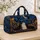 Midnight Cat Cityscape with Golden Stars for Cozy Weekend Travel and Dark Academia Fans Quilted Weekend Bag - 4