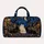 Midnight Cat Cityscape with Golden Stars for Cozy Weekend Travel and Dark Academia Fans Quilted Weekend Bag - 6