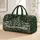 Snowy Evergreen Forest and Pinecones for Cozy Winter Holiday Travel and Cabin Escapes Quilted Weekend Bag - 1