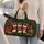 Winter Penguin Christmas Scene for Cozy Holiday Getaways and Festive Seasonal Travel Quilted Weekend Bag - 2