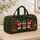 Winter Penguin Christmas Scene for Cozy Holiday Getaways and Festive Seasonal Travel Quilted Weekend Bag - 4