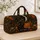 Witch Cat And Jack-O’-Lantern Halloween Charm For Cozy Autumn Getaways Quilted Weekend Bag - 4