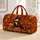 Autumn Tuxedo Cat, Pumpkin and Maple Leaves for Cozy Fall Getaways and Seasonal Travel Quilted Weekend Bag - 1