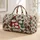 Snowmen and Cardinal Birds for Cozy Christmas Getaways and Winter Holiday Travel Quilted Weekend Bag - 1