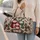 Snowmen and Cardinal Birds for Cozy Christmas Getaways and Winter Holiday Travel Quilted Weekend Bag - 2