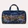 Snowy Village Sleigh Under Golden Stars for Cozy Winter Holiday Travel and Seasonal Escapes Quilted Weekend Bag - 6
