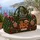 Gingerbread Couple, Candy Canes and Holly for Cozy Christmas Holiday Travel and Gifting Quilted Weekend Bag - 5