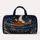 Santa Sleigh Under Crescent Moon for Magical Christmas Holiday Getaways Quilted Weekend Bag - 6