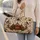 Vintage Halloween Circus Spider And Pumpkin For Spooky Autumn Getaways And Travel Days Quilted Weekend Bag - 2