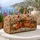 Autumn Pumpkin Bows And Maple Leaves For Cozy Harvest Getaways And Fall Travel Quilted Weekend Bag - 5