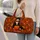 Tuxedo Cat With Pumpkin And Maple Leaves For Cozy Autumn Travel And Harvest Getaways Quilted Weekend Bag - 2