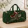 Santa Riding Sea Turtle with Gold Stars for Festive Holiday Travel and Christmas Gifting Quilted Weekend Bag - 4