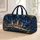 Aurora Deer Under a Starry Christmas Sky for Festive Holiday Getaways Quilted Weekend Bag - 1