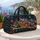 Snowy Christmas Village and Gingerbread Friends for Cozy Winter Holiday Getaways Quilted Weekend Bag - 5