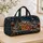 Snowy Christmas Village and Gingerbread Friends for Cozy Winter Holiday Getaways Quilted Weekend Bag - 4