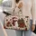 Vintage Christmas Snowman And Gift Scene For Holiday Getaways And Winter Celebrations Quilted Weekend Bag - 2