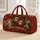 Tabby Cats in Santa Hats with Holiday Gifts for Christmas Season and Cat Lovers Quilted Weekend Bag - 1