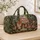 Woodland Fox, Deer, Owl and Rabbit for Cozy Winter Holiday Getaways and Seasonal Gifting Quilted Weekend Bag - 4