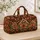 Gingerbread Village And Candy Canes For Cozy Christmas Holiday Getaways Quilted Weekend Bag - 4