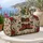 Vintage Christmas Red Boots and Wrapped Gifts for Cozy Holiday Getaways for Women Quilted Weekend Bag - 5