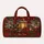 Antique Christmas Lantern and Snowy Village for Festive Winter Getaways Quilted Weekend Bag - 6