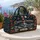 Coastal Christmas Lighthouse Anchor Starfish for Festive Seaside Holiday Getaways Quilted Weekend Bag - 5