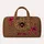 Leopard Spiderweb Bow Heart Motif for Festive Getaways and Stylish Women Travelers Quilted Weekend Bag - 6