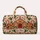 Gingerbread House and Candy Canes for Cozy Christmas Holiday Travel Gift Giving Joy Quilted Weekend Bag - 6