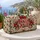 Candy Cane Holly Bow Christmas Cheer for Festive Holiday Getaways and Winter Travel Quilted Weekend Bag - 5