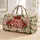 Candy Cane Holly Bow Christmas Cheer for Festive Holiday Getaways and Winter Travel Quilted Weekend Bag - 1