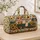 Sunflower Camper Van in Golden Wildflower Fields for Relaxed Road Trip and Camping Quilted Weekend Bag - 4
