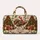 Christmas Turkey And Evergreen Trees For Festive Holiday Getaways And Winter Travel Quilted Weekend Bag - 6