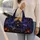 Haunted Castle Full Moon Bats and Pumpkins for Spooky Autumn Getaways and Halloween Quilted Weekend Bag - 2