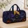Haunted Castle Full Moon Bats and Pumpkins for Spooky Autumn Getaways and Halloween Quilted Weekend Bag - 4