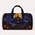 Haunted Castle Full Moon Bats and Pumpkins for Spooky Autumn Getaways and Halloween Quilted Weekend Bag - 6