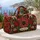 Christmas Spider and Snowflake Holiday Style for Festive Winter Getaways Quilted Weekend Bag - 5