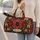 Christmas Spider and Snowflake Holiday Style for Festive Winter Getaways Quilted Weekend Bag - 2
