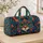 Colorful Abstract Cat Face for Weekend Getaways and Creative Travel for Cat Lovers Quilted Weekend Bag - 4