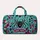 Punk Spider Lightning Heart Motifs for Alternative Weekend Travel and Concert Style Quilted Weekend Bag - 6