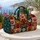 Vintage Paw Print Color Blocks for Cozy Weekend Getaways and Daily Travel Quilted Weekend Bag - 5