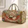 Shih Tzu Reading In A Floral Hammock For Cozy Weekend Getaways And Book Lovers Quilted Weekend Bag - 1