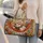 Shih Tzu Reading In A Floral Hammock For Cozy Weekend Getaways And Book Lovers Quilted Weekend Bag - 2