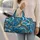 Sea Turtle Ocean Waves and Starfish for Relaxed Coastal Getaways and Beach Travel Lovers Quilted Weekend Bag - 2