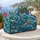 Sea Turtle Ocean Waves and Starfish for Relaxed Coastal Getaways and Beach Travel Lovers Quilted Weekend Bag - 5