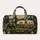 Vintage Camper Trailer, Bear And Pines For Mountain Travel And Weekend Escapes Quilted Weekend Bag - 6