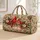 Northern Cardinal Pair With Holly for Cozy Autumn Getaways and Nature-Loving Travelers Quilted Weekend Bag - 1