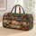 French Bulldog Puppies in Colorful Patchwork for Weekend Getaways and Bulldog Lovers Quilted Weekend Bag - 1