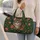 Floral Crown Tabby Cat With Forest Blooms For Nature Loving Everyday Travel Adventures Quilted Weekend Bag - 2