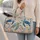 Sea Turtle Starfish and Seashell Coastal Companions for Beach Days and Summer Escapes Quilted Weekend Bag - 2
